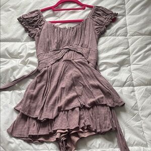 Charming Mauve Romper